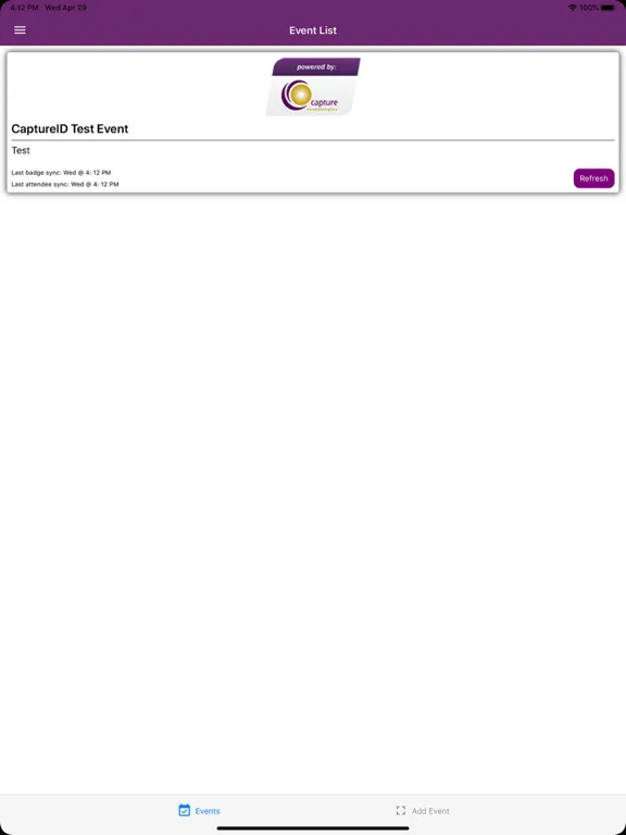 Capture Leads iPad  Screenshots