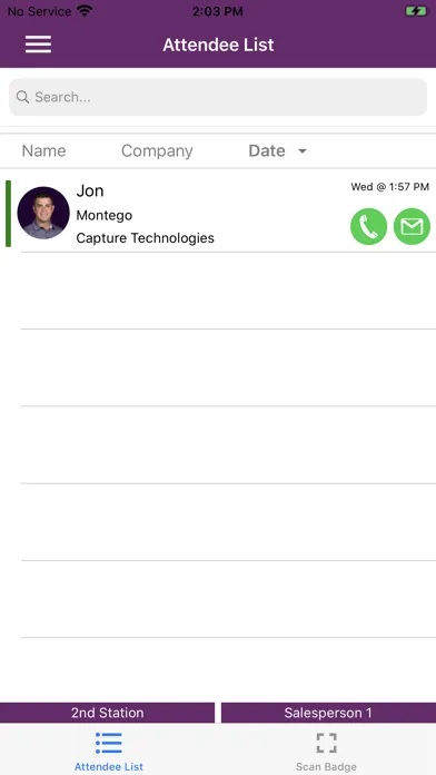 Capture Leads Screenshots