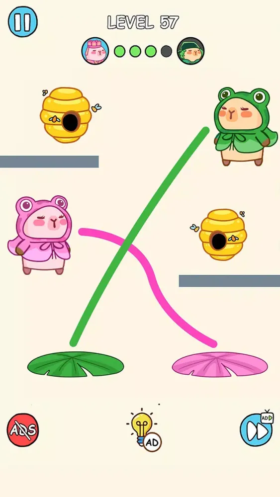 Capybara Rush: Draw To Home Screenshots