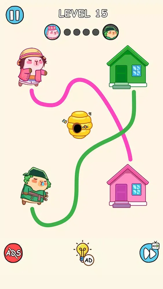 Capybara Rush: Draw To Home Screenshots