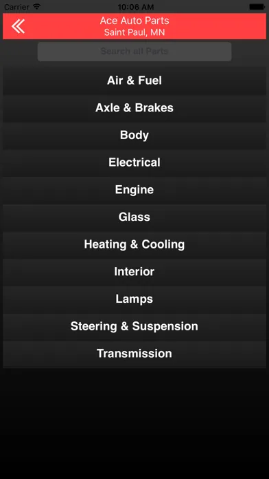 Capturas de pantalla de Ace Auto Parts - St. Paul, MN