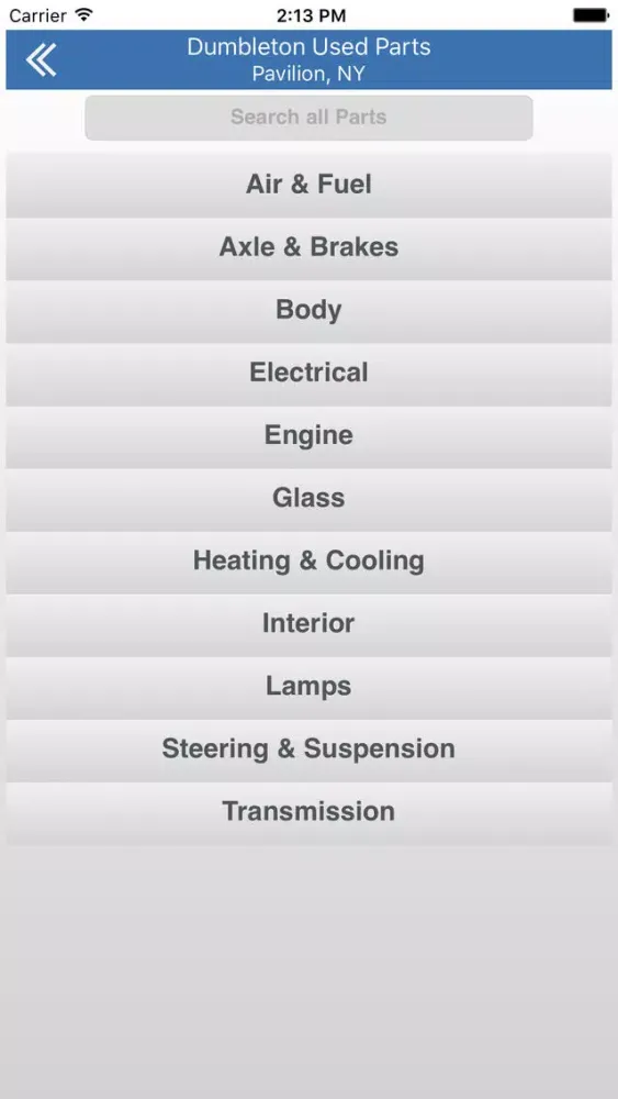 Dumbleton Used Auto Parts - Pavilion, NY স্ক্রিনশট