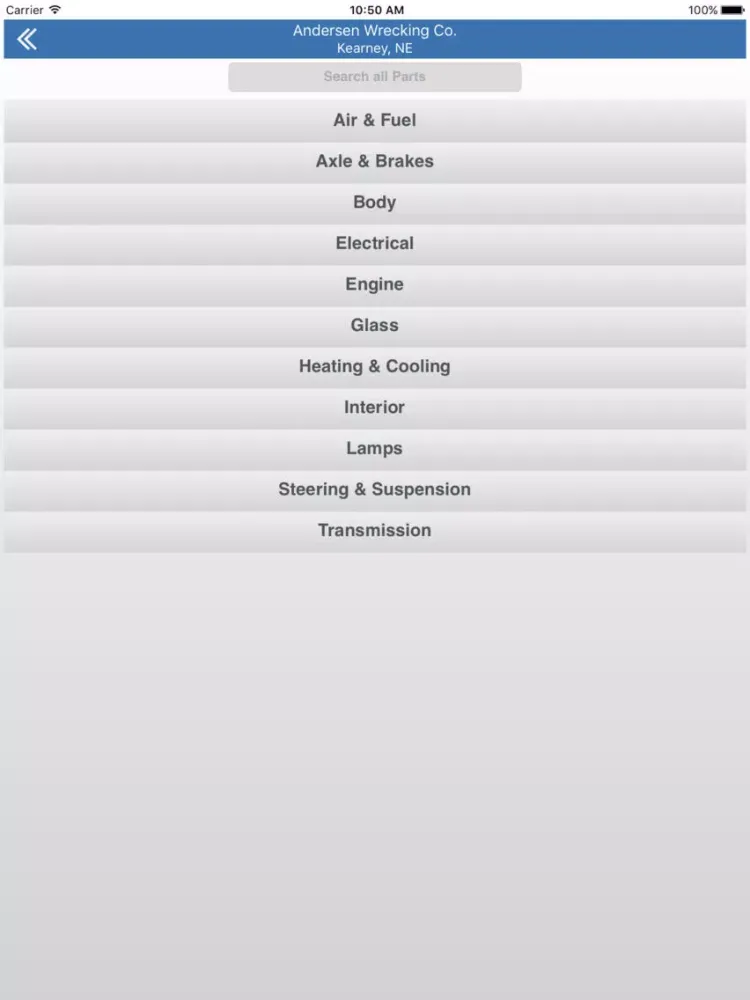 صور Andersen Wrecking Company - Kearney, NE iPad 