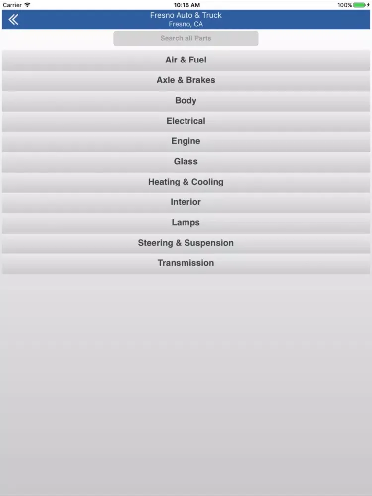 Fresno Auto & Truck Recycling - Fresno, CA iPad  স্ক্রিনশট