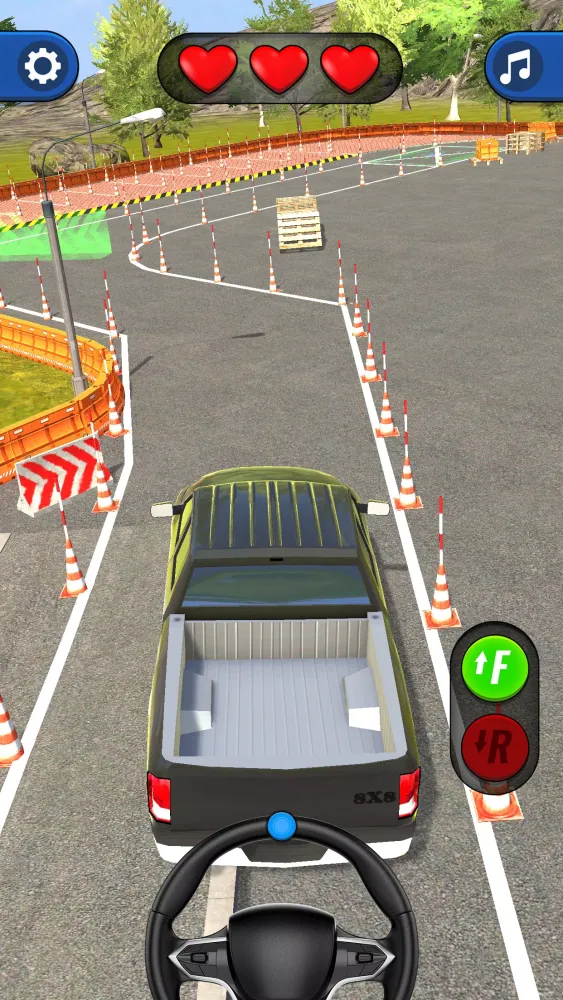 Capturas de pantalla de Driving School Test