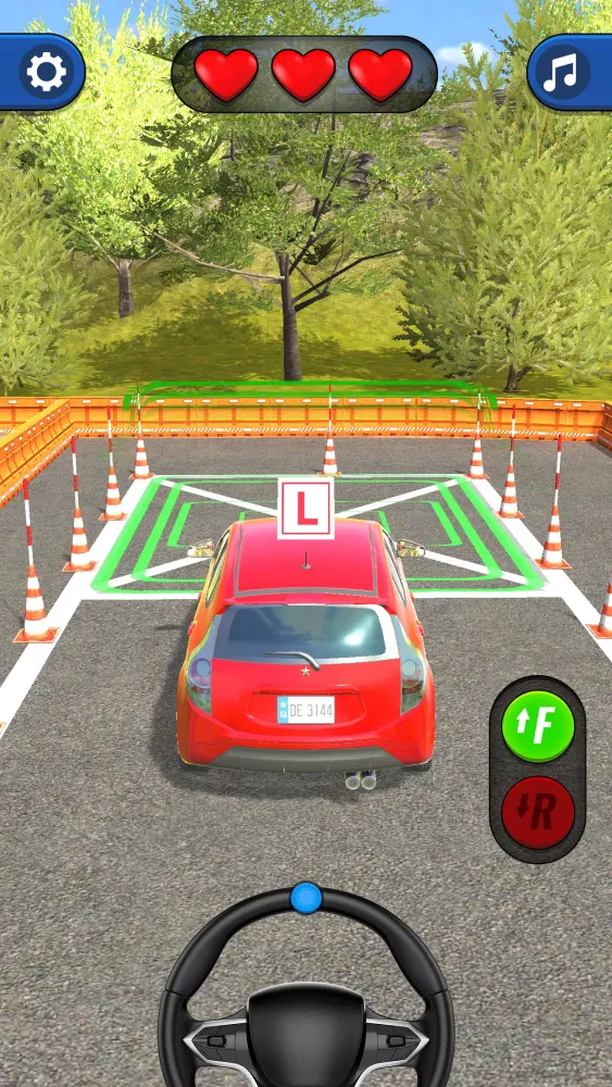 Capturas de pantalla de Driving School Test