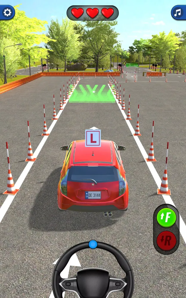 Capturas de pantalla de Driving School Test