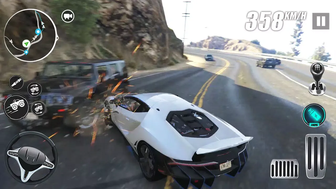 Скриншоты Car Crash Simulation 3D Games