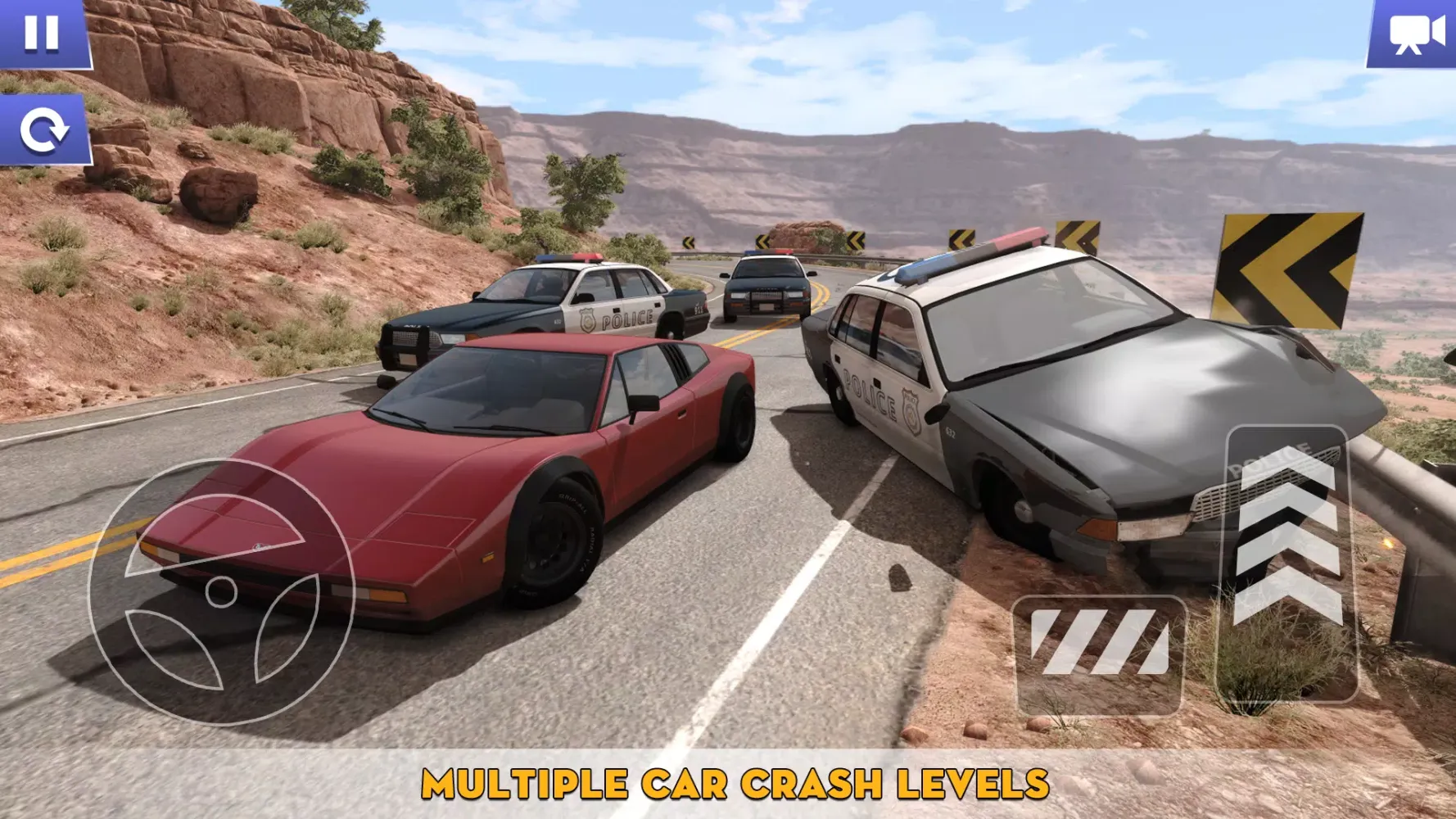 Скриншоты Car Crash Simulation 3D Games