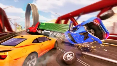 Car Crash Simulator Mega Jump Screenshots