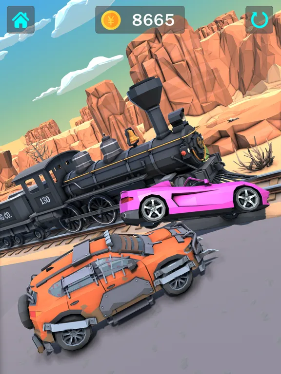 Crash of Car Real Race 3D iPad  スクリーンショット