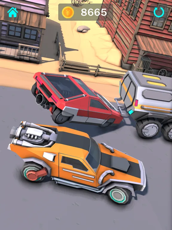 Crash of Car Real Race 3D iPad  スクリーンショット