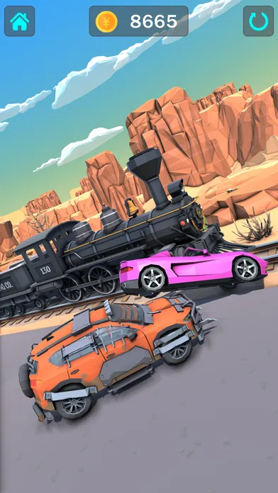 Crash of Car Real Race 3D スクリーンショット