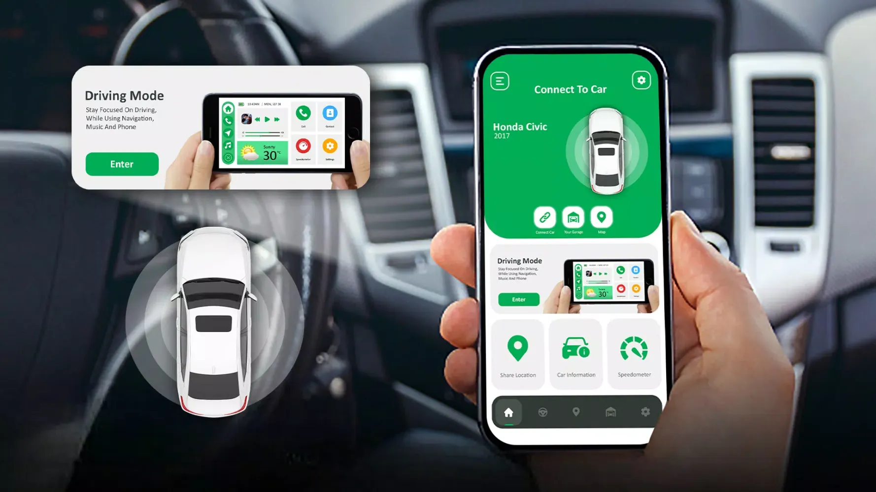 CarPlay : Android Auto Sync应用截图