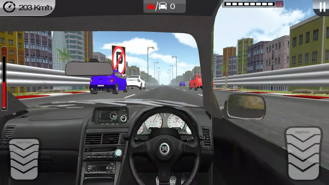 Capturas de tela do Drive Car Simulator 2017