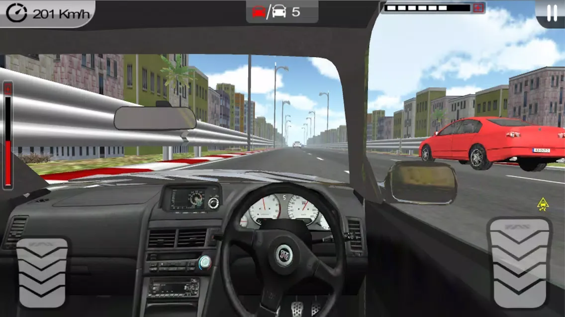 Capturas de tela do Drive Car Simulator 2017