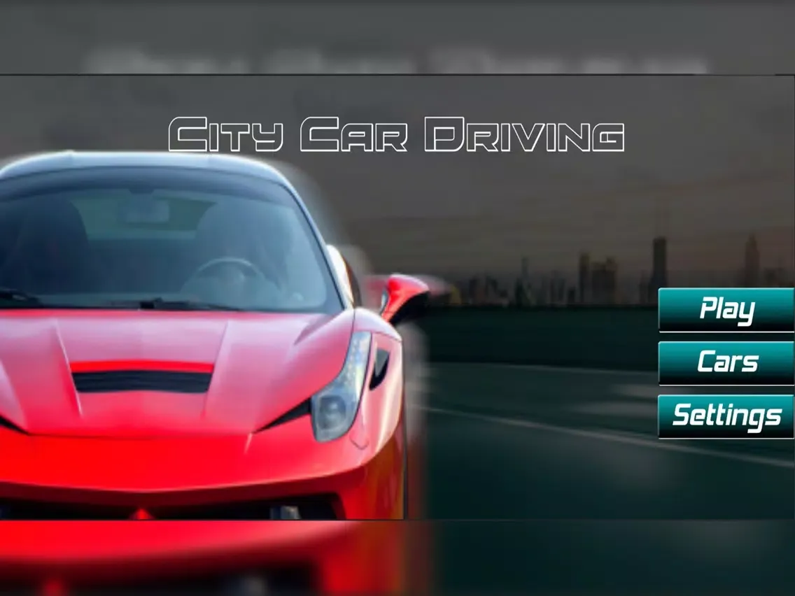 City Car Driving : Racing Game iPad 应用截图