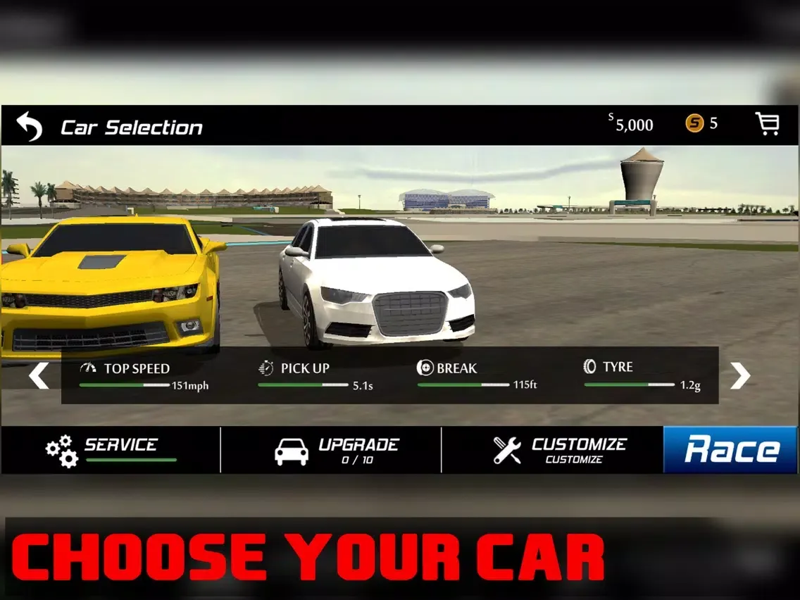 City Car Driving : Racing Game iPad 应用截图