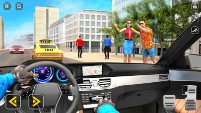 Screenshot di Taxi Car: Driving Games 2023