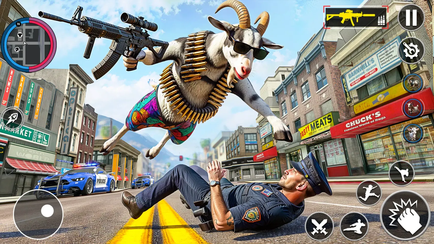 The Goat City Fun Simulator Screenshots