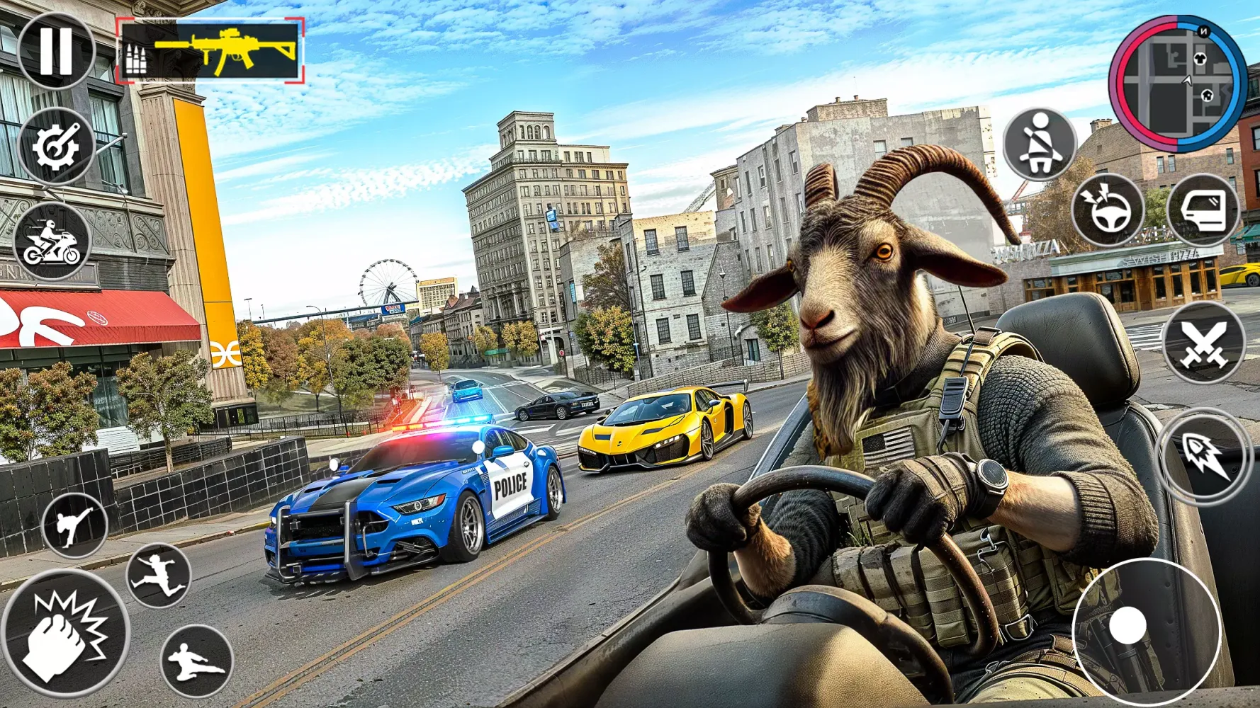 The Goat City Fun Simulator Screenshots