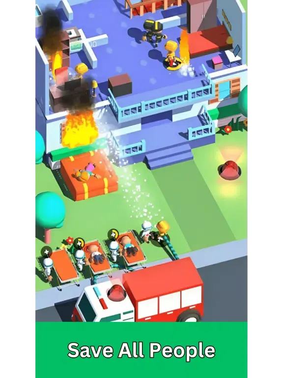 Tangkapan layar Idle Fire Fighter Rich Tycoon iPad 