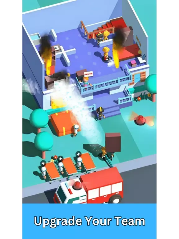 Tangkapan layar Idle Fire Fighter Rich Tycoon iPad 