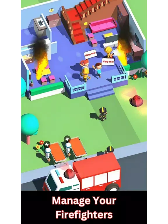 Tangkapan layar Idle Fire Fighter Rich Tycoon iPad 
