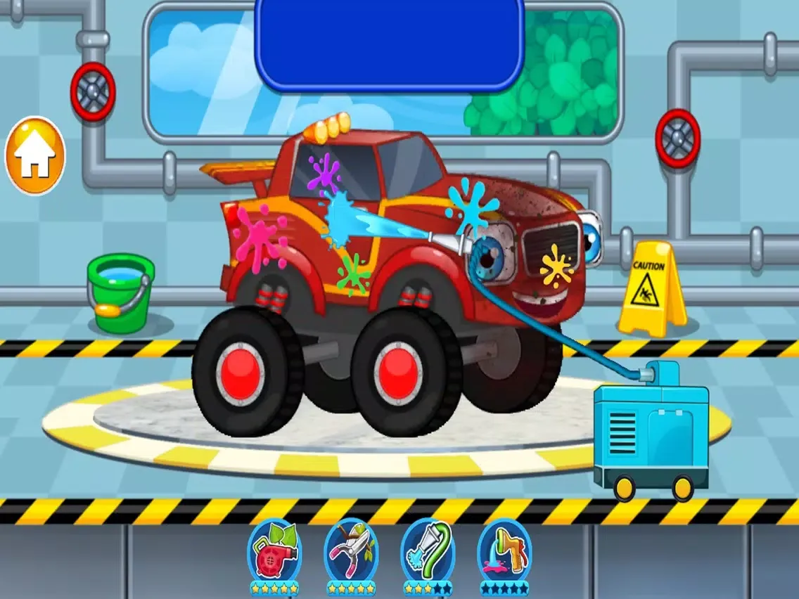 Capturas de pantalla de Blaze Monster Truck Wash Salon iPad 