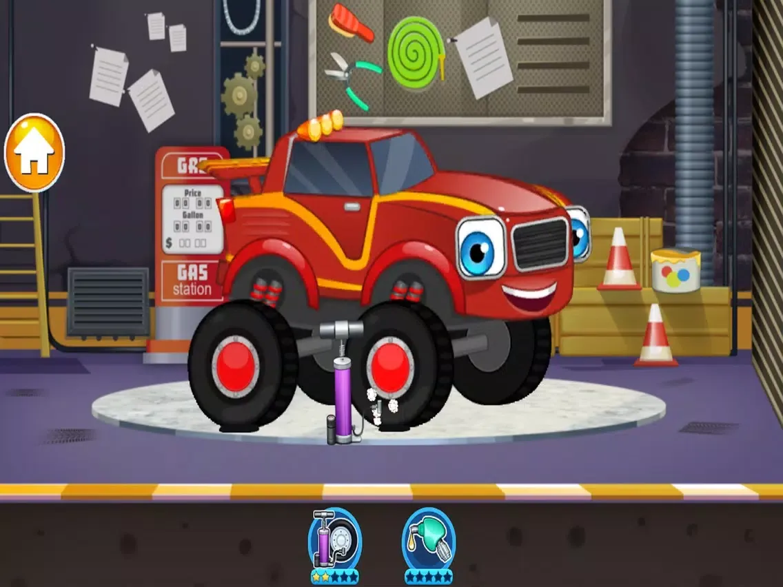 Capturas de pantalla de Blaze Monster Truck Wash Salon iPad 