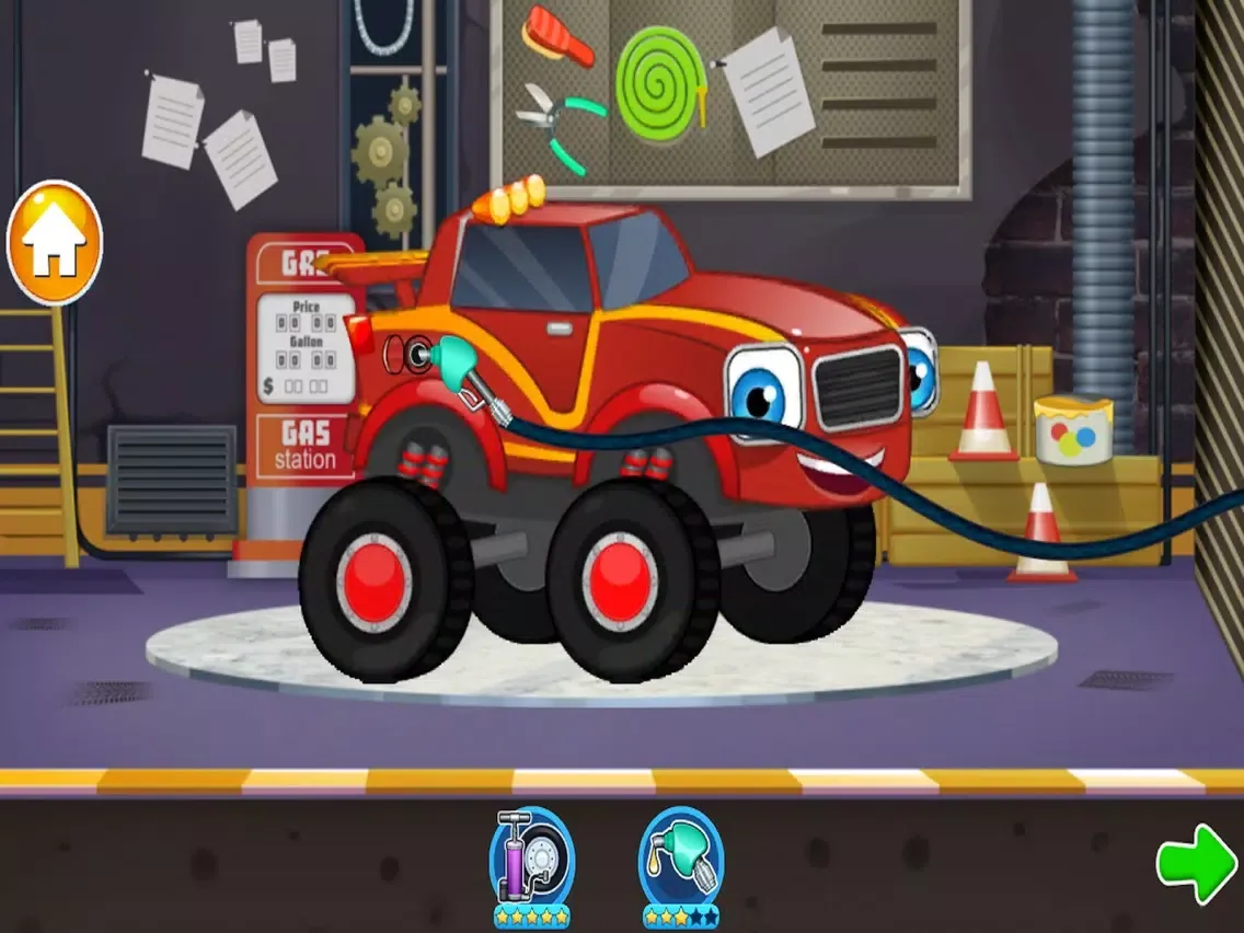 Capturas de pantalla de Blaze Monster Truck Wash Salon iPad 