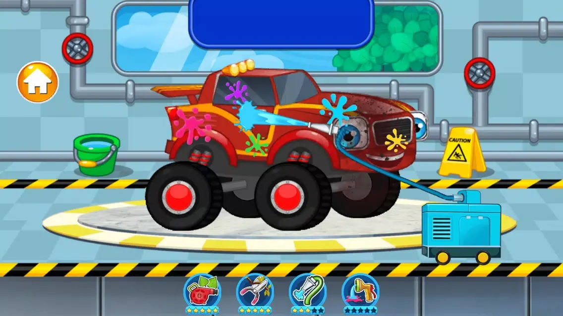 Capturas de pantalla de Blaze Monster Truck Wash Salon