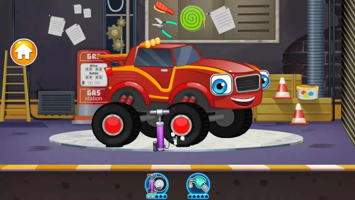 Capturas de pantalla de Blaze Monster Truck Wash Salon