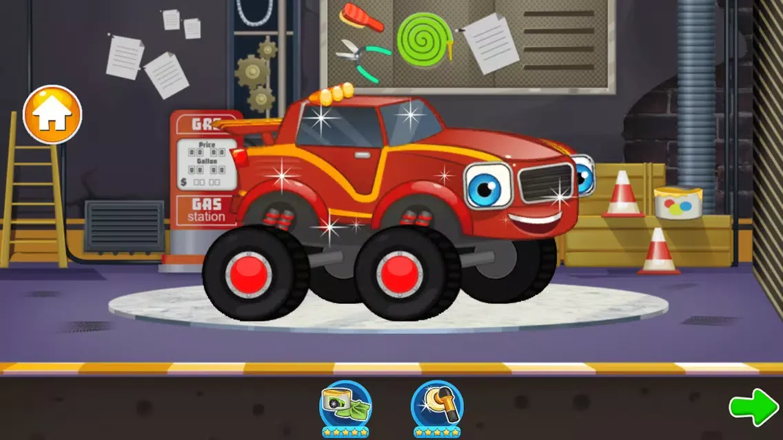Capturas de pantalla de Blaze Monster Truck Wash Salon