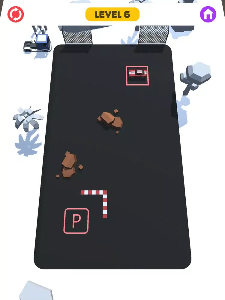 ภาพหน้าจอของ Parking Rush iPad 