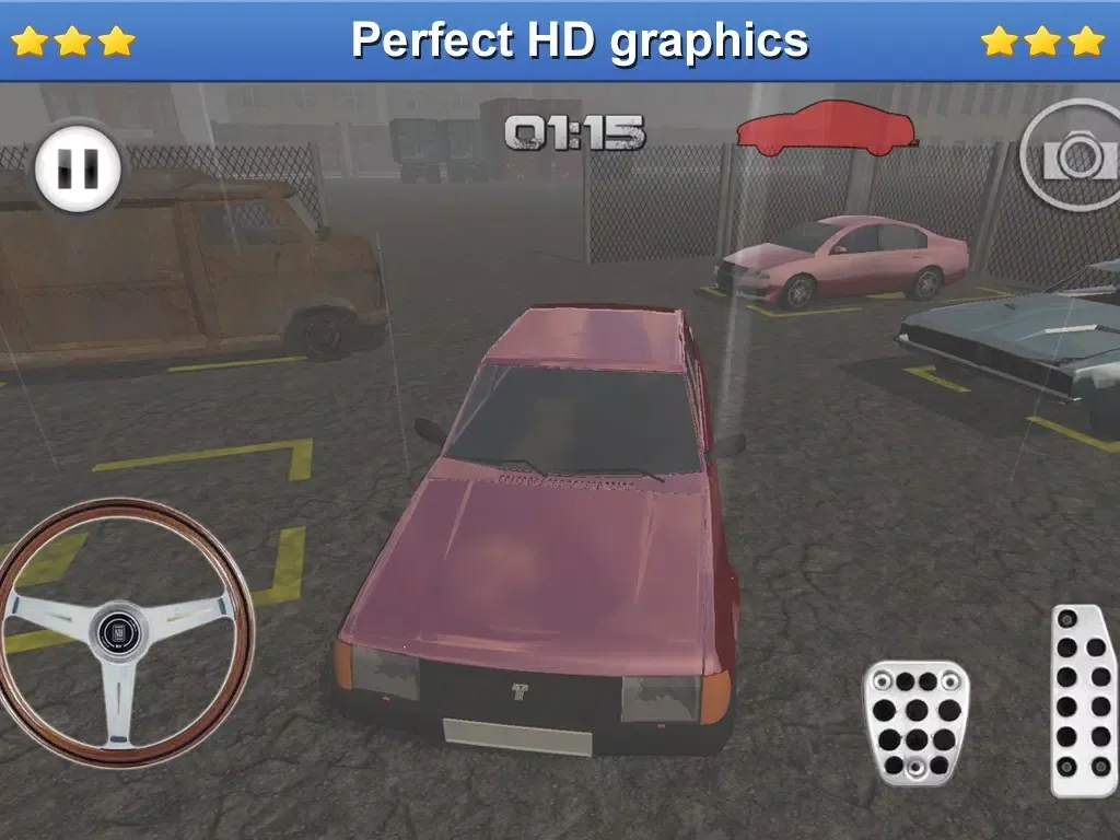 Classic Car Parking 3D iPad  Screenshots