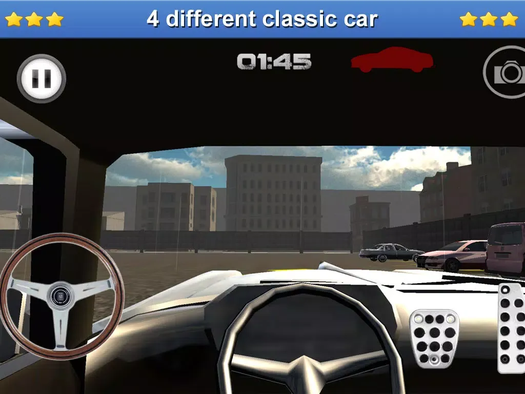 Classic Car Parking 3D iPad  Screenshots