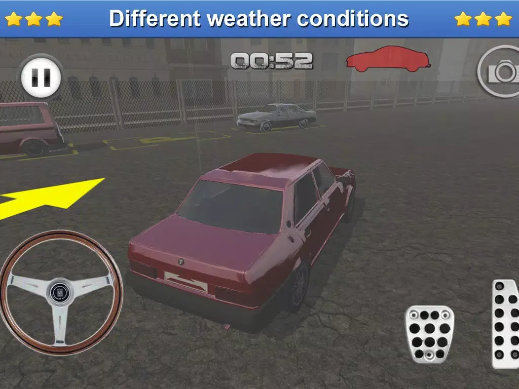 Classic Car Parking 3D iPad  Screenshots