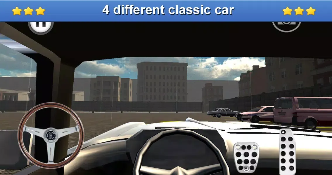 Classic Car Parking 3D Screenshots