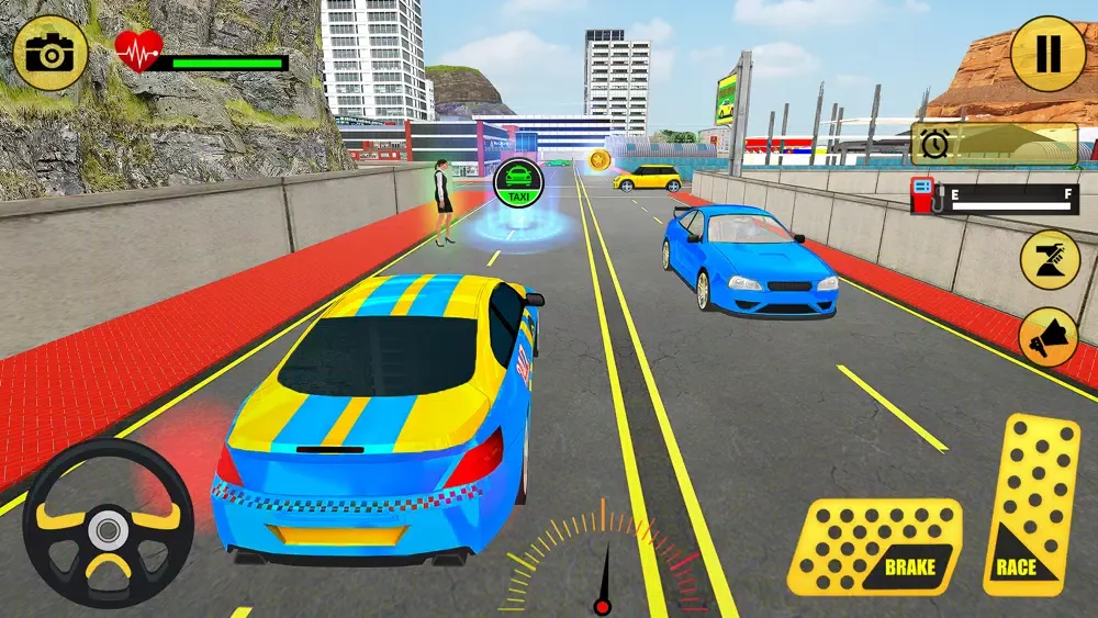 Captures d'écran de Passenger City Taxi Simulation