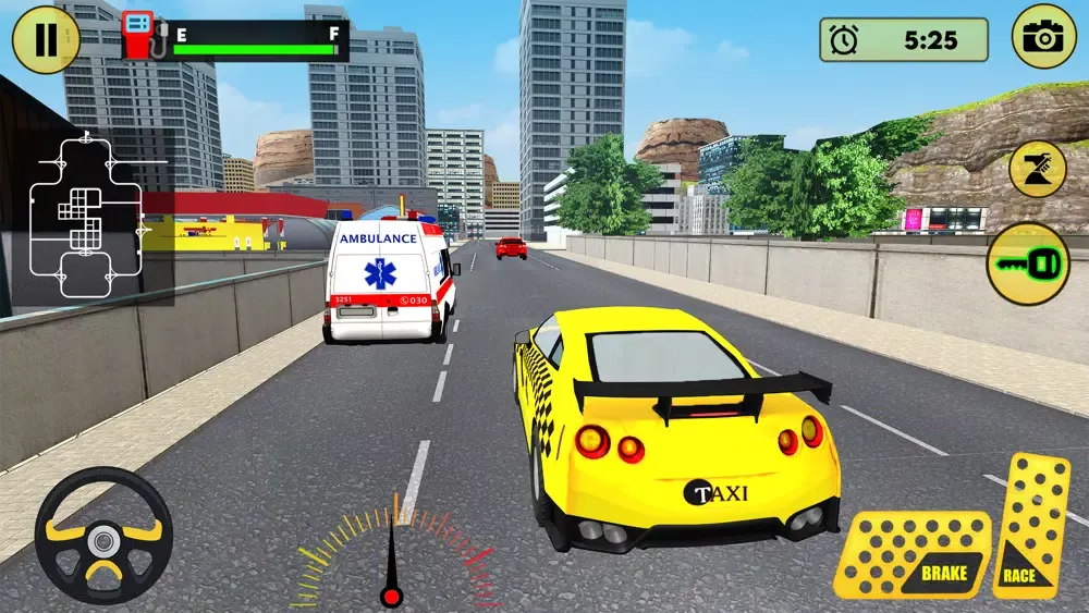 Captures d'écran de Passenger City Taxi Simulation