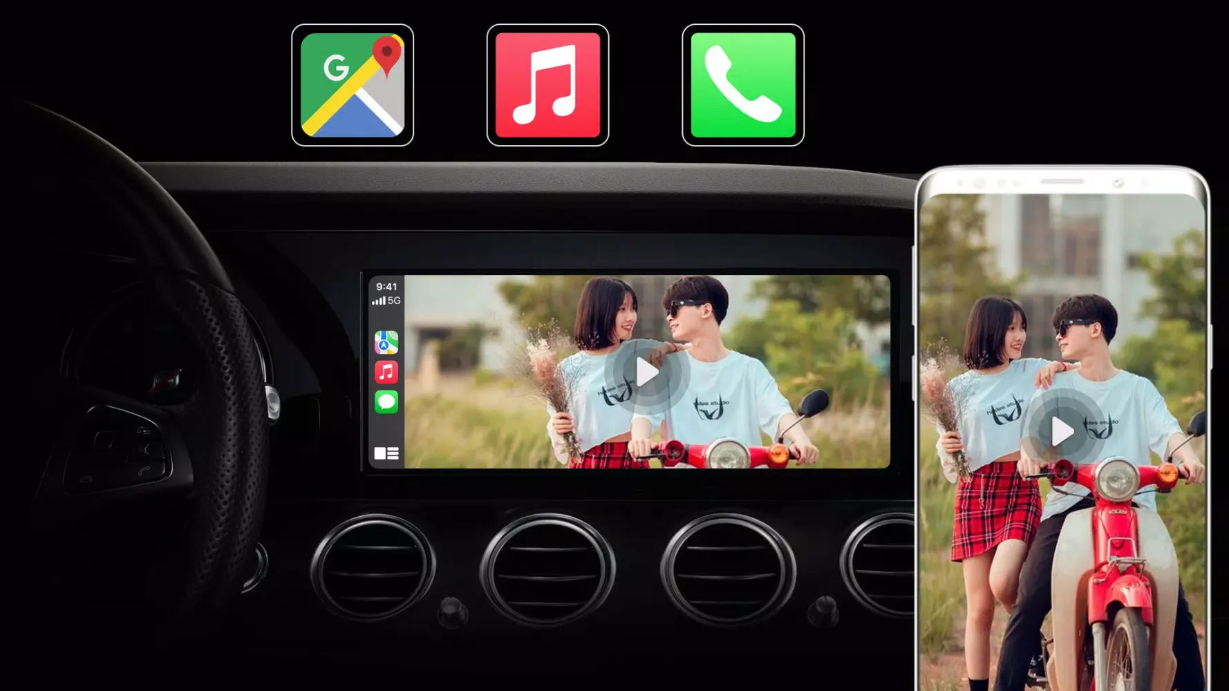 Скриншоты Car sync for android/Auto Play