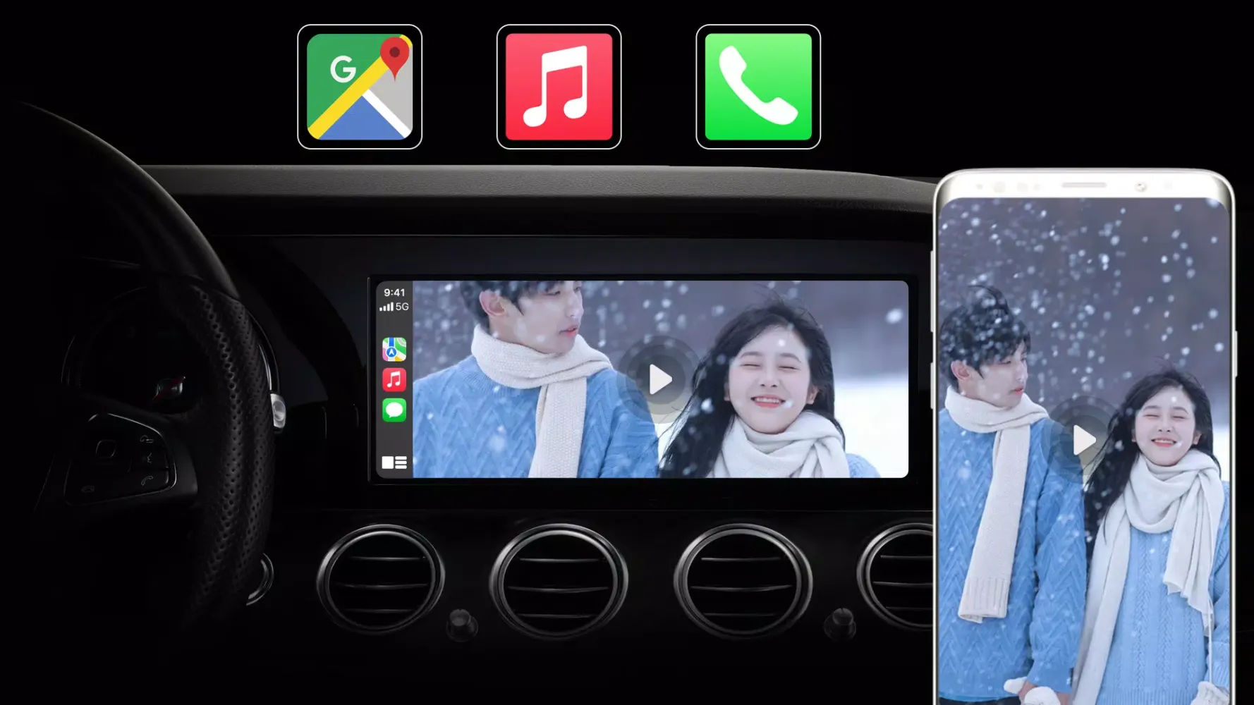 Скриншоты Car sync for android/Auto Play