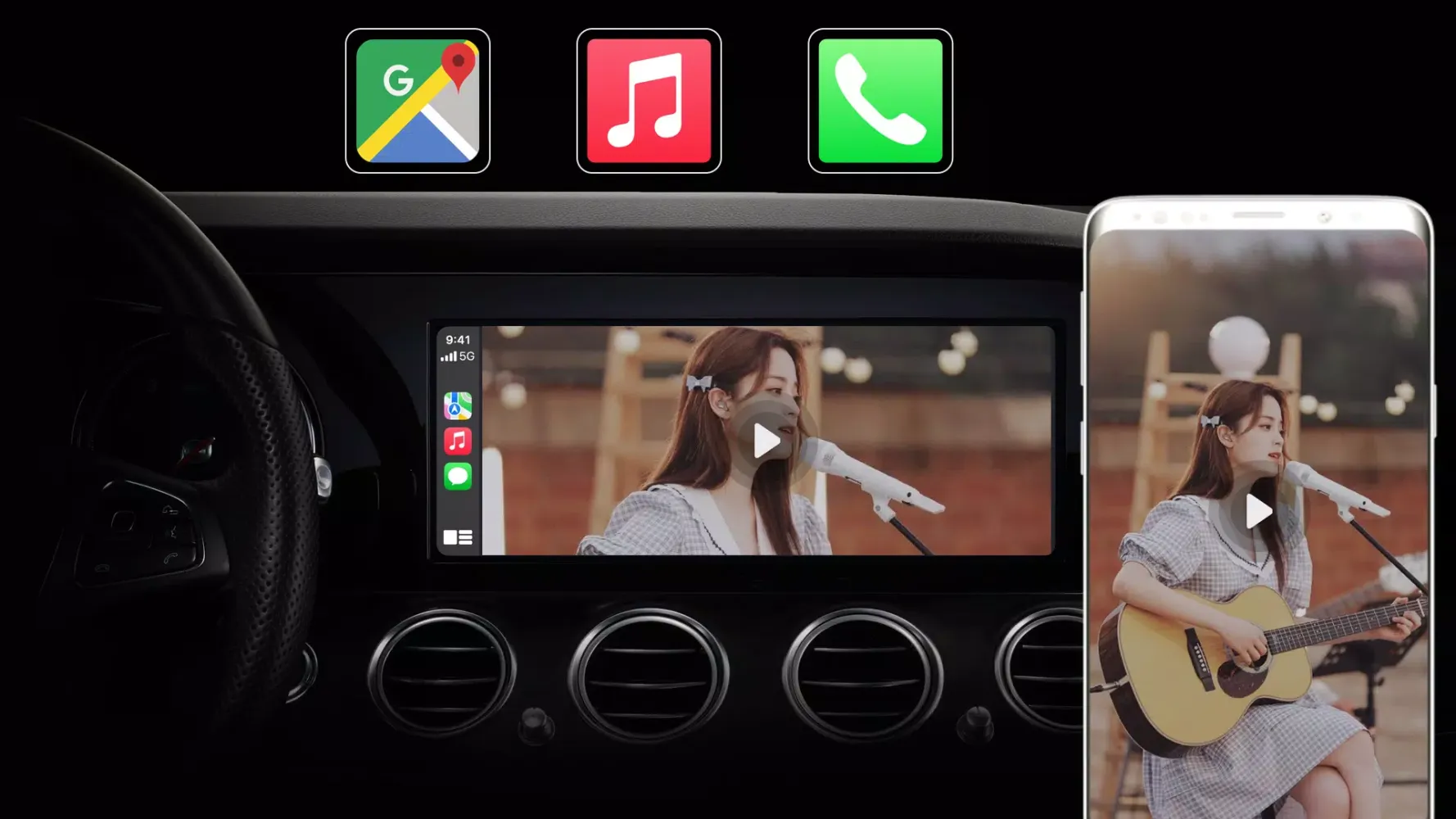 Скриншоты Car sync for android/Auto Play