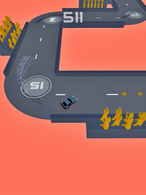 Extreme Car - Race Pixel Racer iPad  स्क्रीनशॉट