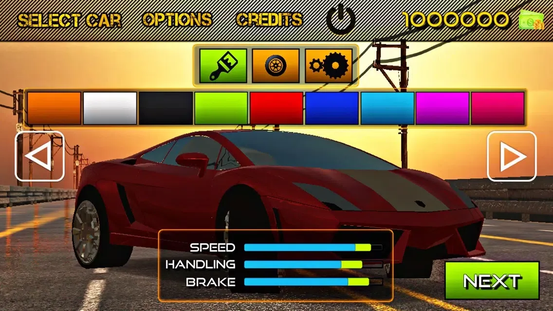 Captures d'écran de Fast Car Driving Simulator 3D