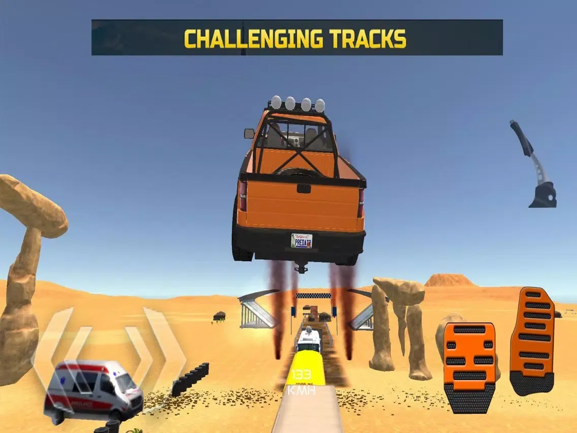 Extreme Challenging Car Stunts iPad  Ekran Görüntüleri