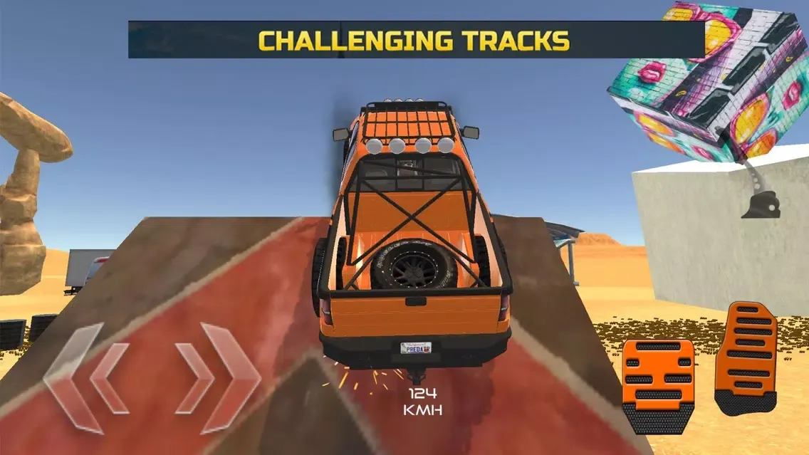 Extreme Challenging Car Stunts Ekran Görüntüleri