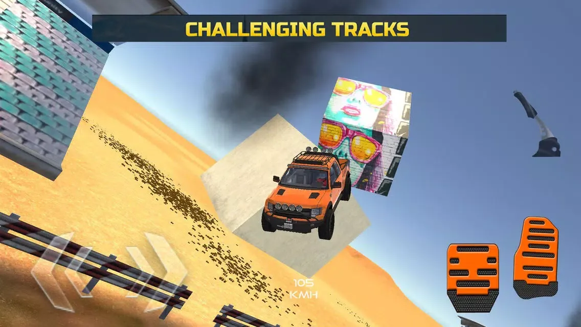 Extreme Challenging Car Stunts Ekran Görüntüleri