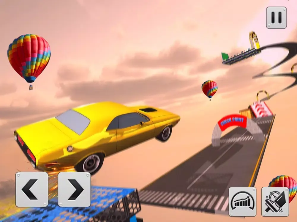 Car Stunts Parkour Simulator iPad  স্ক্রিনশট